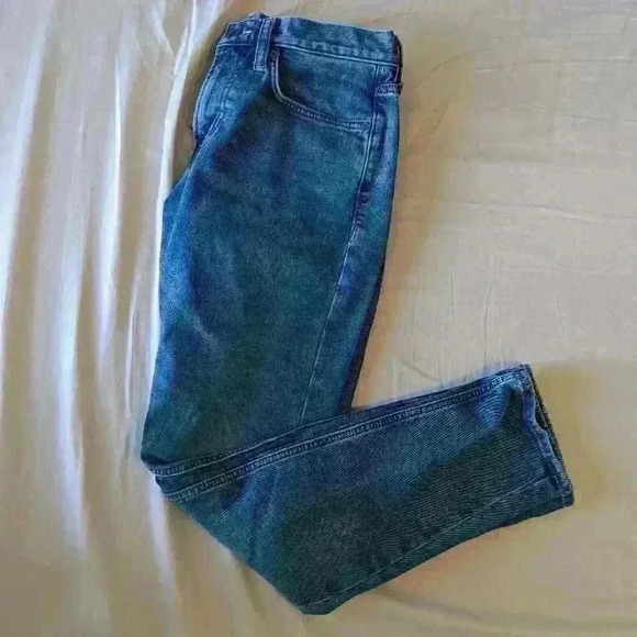 Old Navy Slim Jeans, straight leg, mid-rise, Dark  blue wash, size 29x30 - Picture 1 of 6